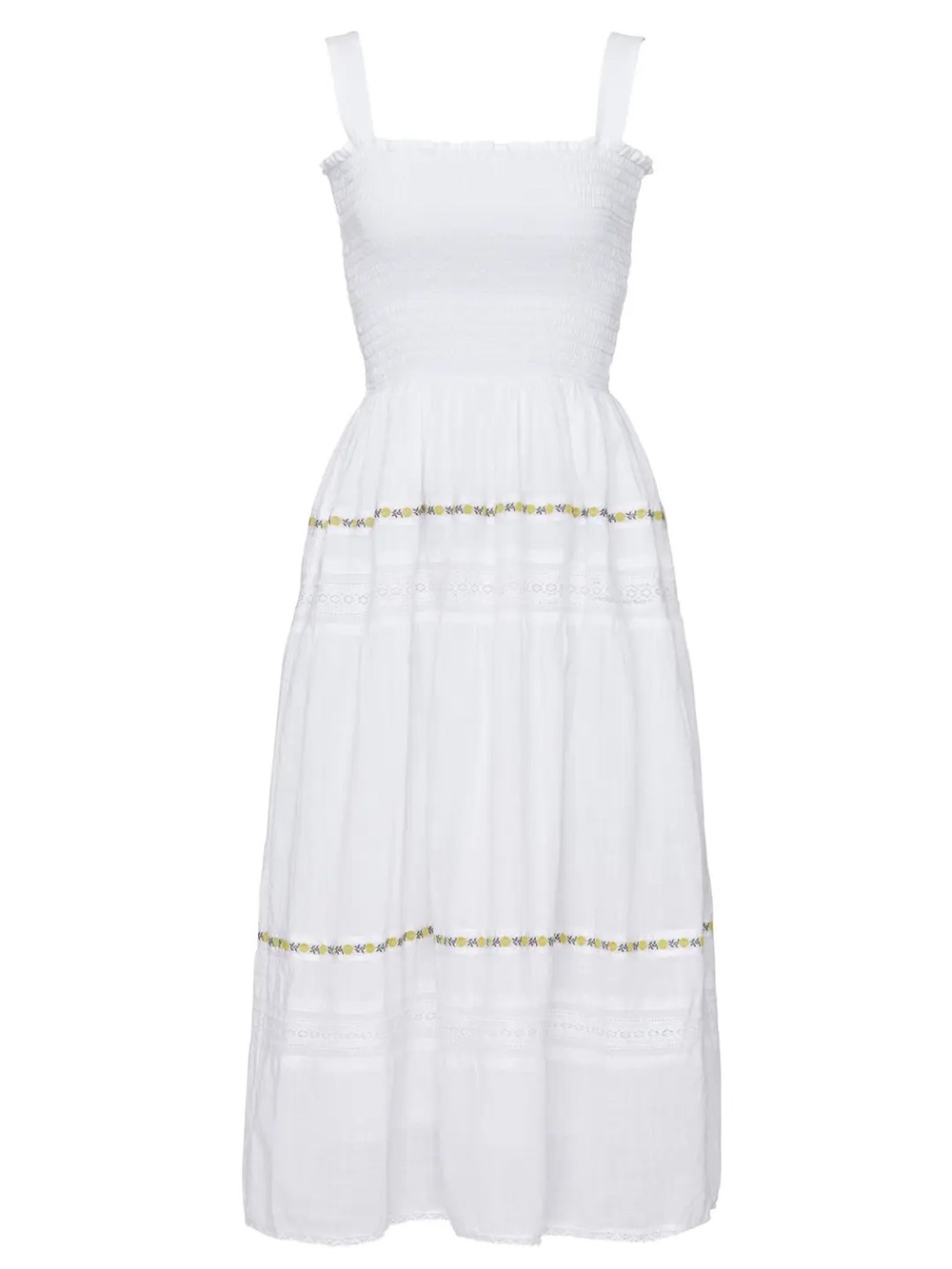THE GREAT. White Clover Dress